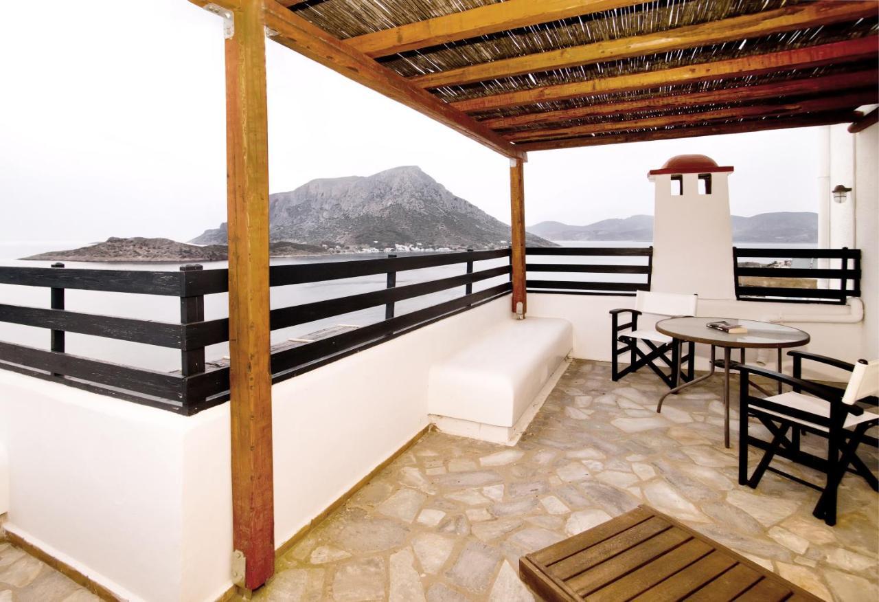 Blue Dawn Kalymnos Lejlighedshotel Myrties Eksteriør billede