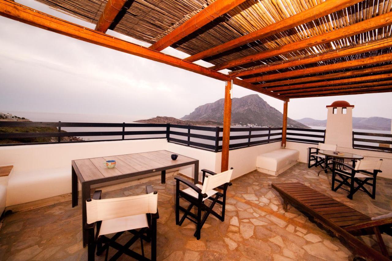 Blue Dawn Kalymnos Lejlighedshotel Myrties Eksteriør billede