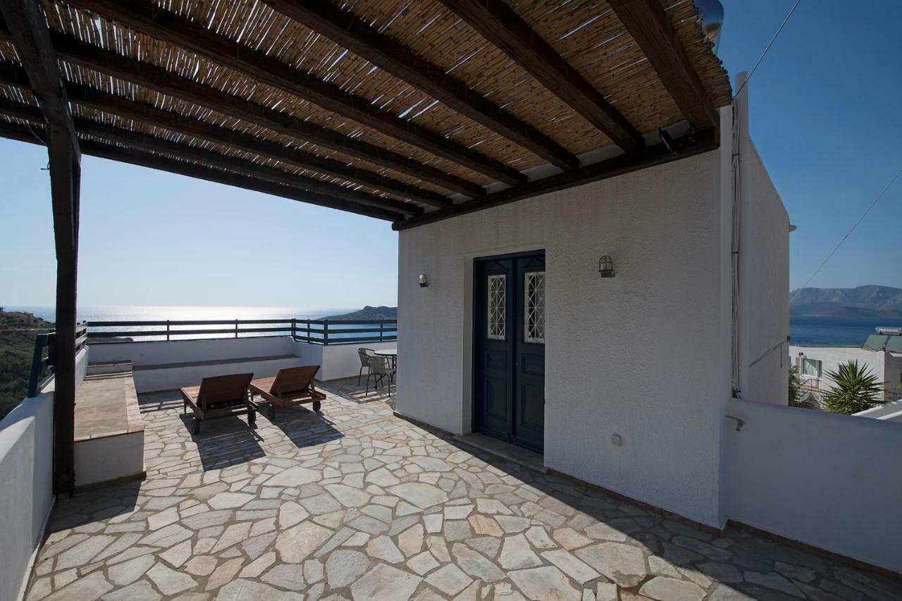 Blue Dawn Kalymnos Lejlighedshotel Myrties Eksteriør billede