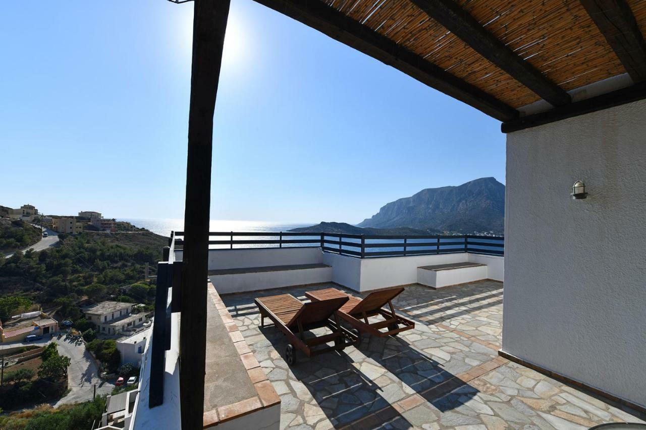 Blue Dawn Kalymnos Lejlighedshotel Myrties Eksteriør billede