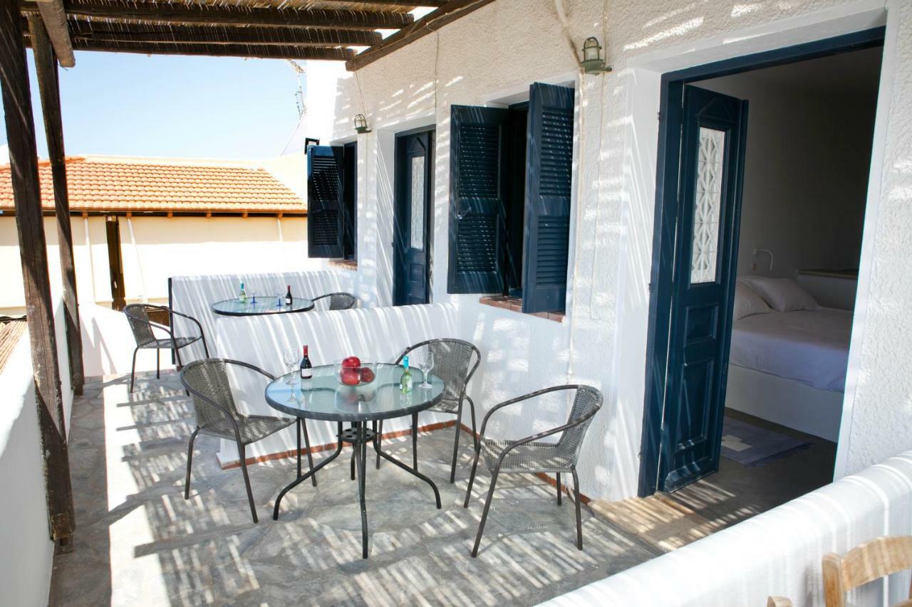 Blue Dawn Kalymnos Lejlighedshotel Myrties Eksteriør billede